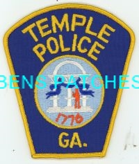 GEORGIA,TEMPLE POLICE 4